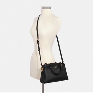 black coach cross body bag, really great condition